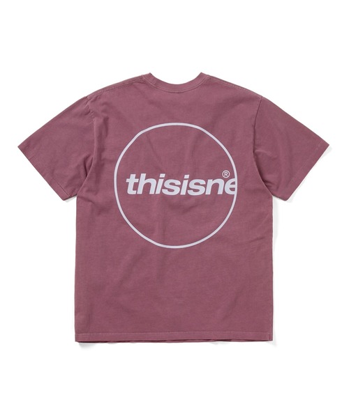thisisneverthat（ディスイズネバーザット）の「C-Logo Tee（Tシャツ/カットソー・メンズ・グレー/フューシャピンク/ブルー/グリーン系その他/チャコール・XL/L/M/S）」の5枚目の写真