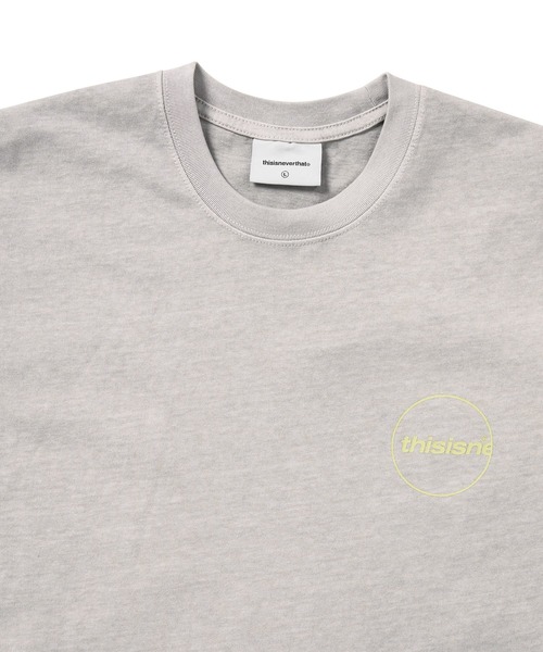 thisisneverthat（ディスイズネバーザット）の「C-Logo Tee（Tシャツ/カットソー・メンズ・グレー/フューシャピンク/ブルー/グリーン系その他/チャコール・XL/L/M/S）」の6枚目の写真