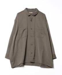 is-ness | 【is-ness】イズネス OPEN COLLAR SHIRT(シャツ/ブラウス)