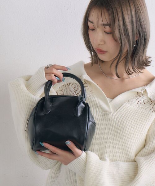 セール】スクエアボストンBAG（ショルダーバッグ）｜RETRO GIRL