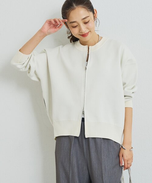 andequal アンドコール　カーディガン セール】《新色追加・オンオフ着回せる》スウェットライクニット