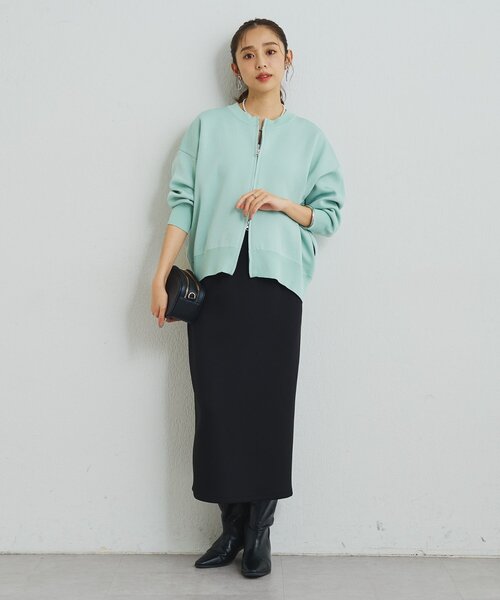 andequal アンドコール　カーディガン セール】《新色追加・オンオフ着回せる》スウェットライクニット