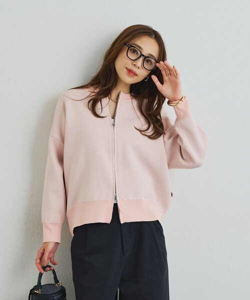 andequal アンドコール　カーディガン セール】《新色追加・オンオフ着回せる》スウェットライクニット