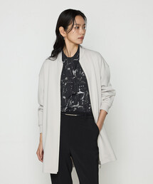 COMME CA | アクアスーティングジャージー ロングブルゾン(ブルゾン)