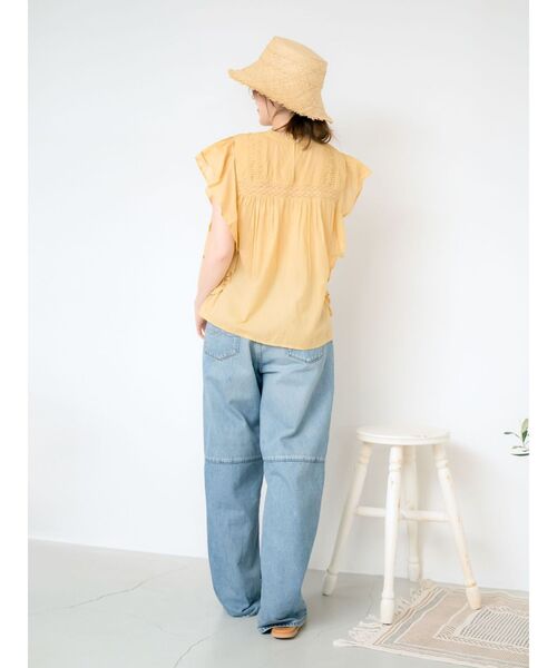 Ungrid（アングリッド）の「カーブデザインデニム（デニムパンツ・レディース・ブルー・24inch/25inch/26inch）」の21枚目の写真