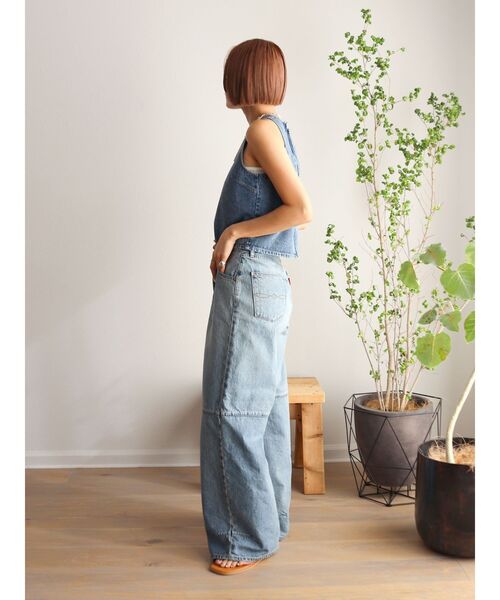 Ungrid（アングリッド）の「カーブデザインデニム（デニムパンツ・レディース・ブルー・24inch/25inch/26inch）」の17枚目の写真