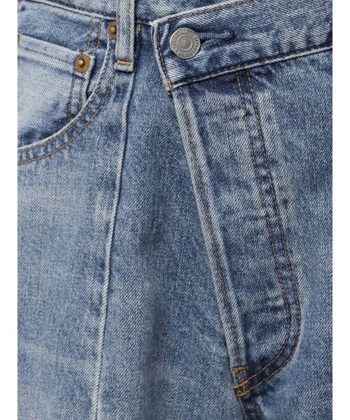 Ungrid（アングリッド）の「カーブデザインデニム（デニムパンツ・レディース・ブルー・24inch/25inch/26inch）」の2枚目の写真