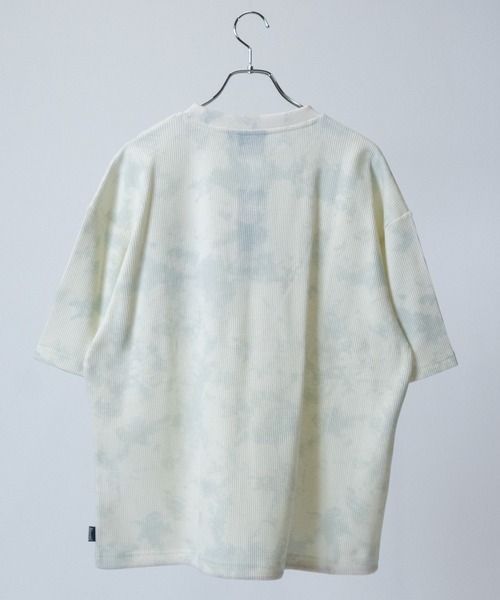 THRASHER(スラッシャー)の「【at】〔THRASHER/スラッシャー〕THERMAL FABRIC S/S TEE ロゴ刺繍 タイダイ染め サーマルTシャツ(Tシャツ/カットソー・メンズ・ブラウン/ブラック/ブルー・LARGE/MEDIUM)」の6枚目の写真