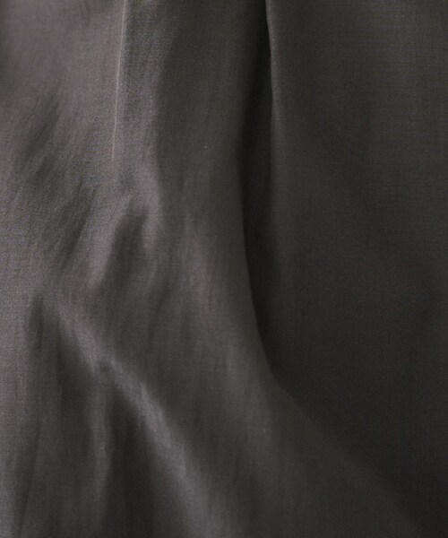 UNTITLED（アンタイトル）の「【春の軽羽織り】ボリューム袖 ノーカラーブルゾン（ブルゾン・レディース・アイボリー/チャコールグレー・01/02/03/00/04/42/44/46/48/50）」の13枚目の写真