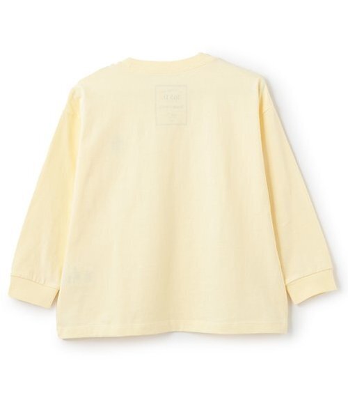 and D. petit main（アンドディープティマイン）の「【365D.】アソート刺しゅうワイド長袖Tシャツ（Tシャツ/カットソー・キッズ・オフホワイト/レモンイエロー/ブラック/サックスブルー/ライトピンク/ネイビー/ラベンダー/ライトグレー・90cm/110cm/150cm/120cm/140cm/100cm/130cm）」の9枚目の写真