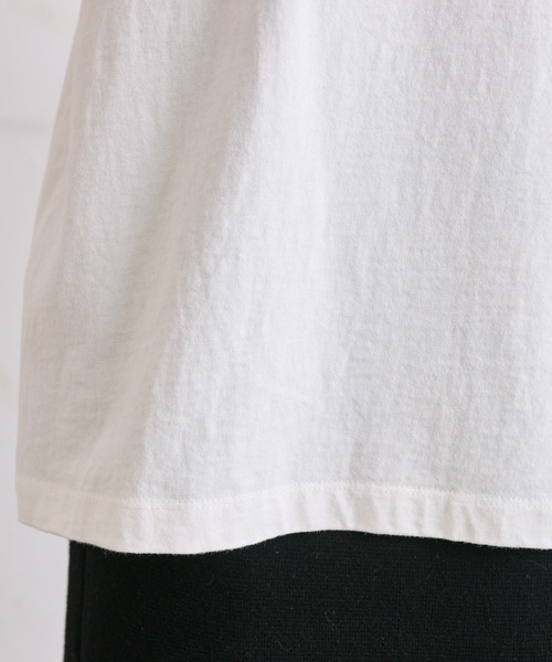 PUAL CE CIN(ピュアルセシン)の「【@remi_usus企画】CharmフォトプリントTシャツ(Tシャツ/カットソー・レディース・オフホワイト/チャコールグレー・FREE)」の15枚目の写真