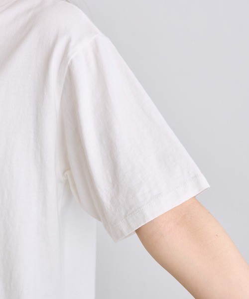 PUAL CE CIN(ピュアルセシン)の「【@remi_usus企画】CharmフォトプリントTシャツ(Tシャツ/カットソー・レディース・オフホワイト/チャコールグレー・FREE)」の14枚目の写真