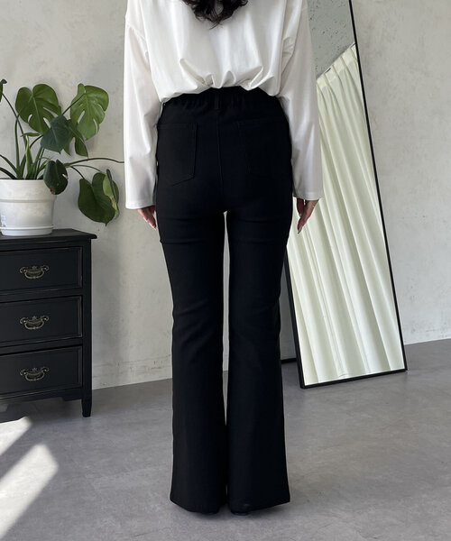 prose verse（プロズヴェール）の「フロントスリットスーパーストレッチパンツ（その他パンツ・レディース・ブラック・MEDIUM/TM/LARGE/PM/PL/TL）」の18枚目の写真