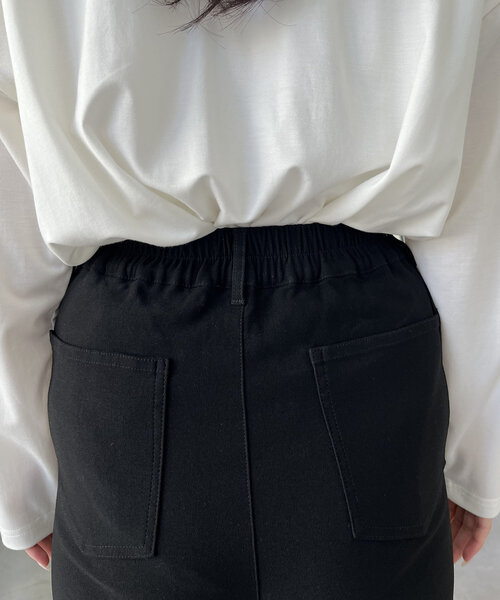 prose verse（プロズヴェール）の「フロントスリットスーパーストレッチパンツ（その他パンツ・レディース・ブラック・MEDIUM/TM/LARGE/PM/PL/TL）」の19枚目の写真