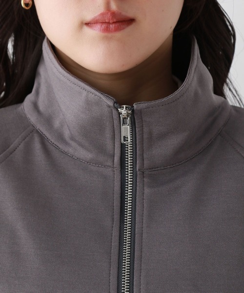 RAGEBLUE（レイジブルー）の「異素材ドッキング/トラックジャージワンピース（ワンピース・レディース・ブラック/ネイビー・FREE）」の5枚目の写真