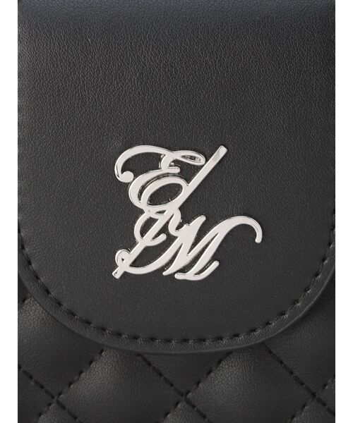 EATME（イートミー）の「E/Mキルティングバッグ（ハンドバッグ・レディース・ブルー/オフホワイト/ブラック・FREE）」の15枚目の写真