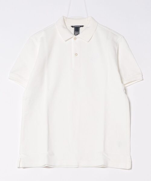 ZOY(ゾーイ)の「MENS 30/2コーマ鹿の子ガーメントダイ 半袖ポロシャツ(ポロシャツ・メンズ・ブルー系/ホワイト/シャーベット/ホワイト系・SMALL/MEDIUM/LARGE/X-LARGE)」の13枚目の写真