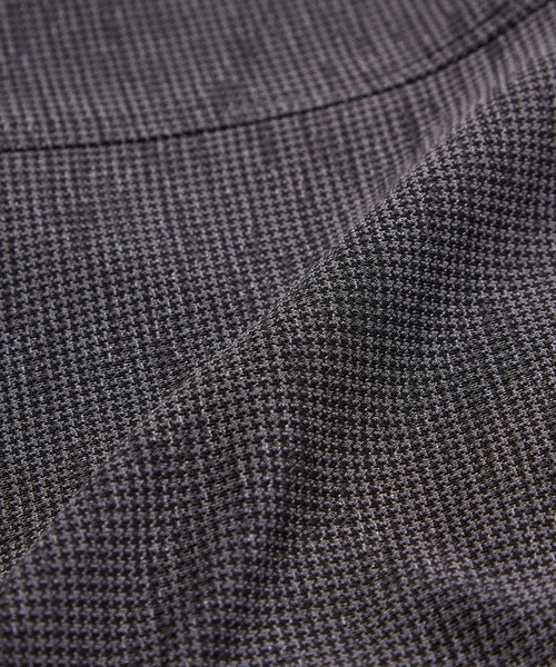 MEN'S MELROSE(メンズメルローズ)の「トラベストハンドトゥースエアリーテーパードパンツ(セットアップ可)(スラックス・メンズ・ネイビー/グレー・4/5/2/3)」の19枚目の写真