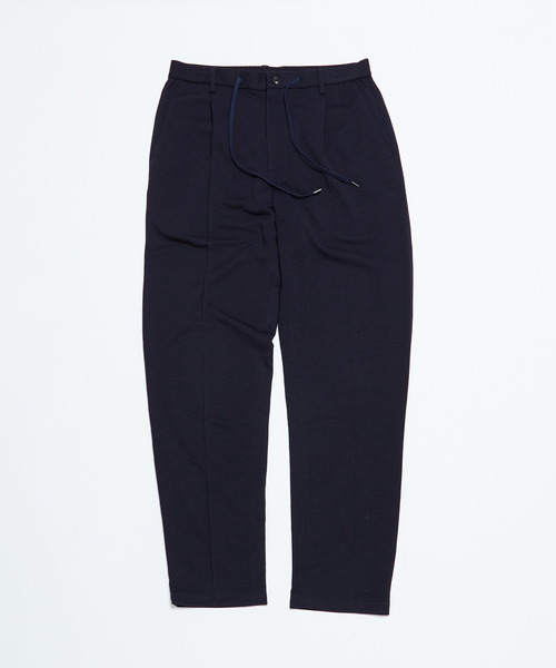 MEN'S MELROSE(メンズメルローズ)の「トラベストハンドトゥースエアリーテーパードパンツ(セットアップ可)(スラックス・メンズ・ネイビー/グレー・4/5/2/3)」の20枚目の写真