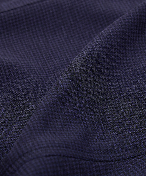 MEN'S MELROSE(メンズメルローズ)の「トラベストハンドトゥースエアリーテーパードパンツ(セットアップ可)(スラックス・メンズ・ネイビー/グレー・4/5/2/3)」の21枚目の写真