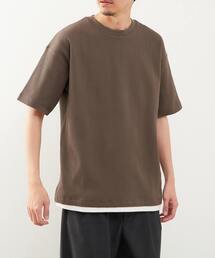 MASTER FRAME（マスターフレーム ）の「【MASTER FRAME/マスターフレーム】PERFECTEX ワッフルフェイクレイヤードクルーネックTシャツ（Tシャツ/カットソー）」