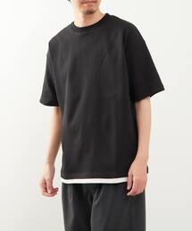 MASTER FRAME（マスターフレーム ）の「【MASTER FRAME/マスターフレーム】PERFECTEX ワッフルフェイクレイヤードクルーネックTシャツ（Tシャツ/カットソー）」