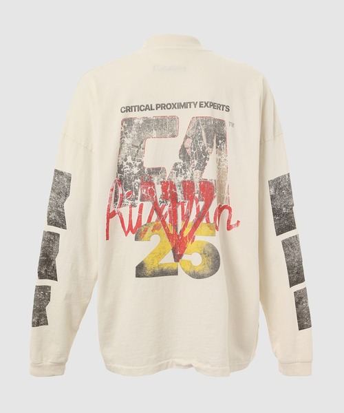 【RRR123】CRITICAL PROXIMITY LS TEE / WHT /要在庫確認 RRR123 - Critical Proximity Tee — SUPERMRKT