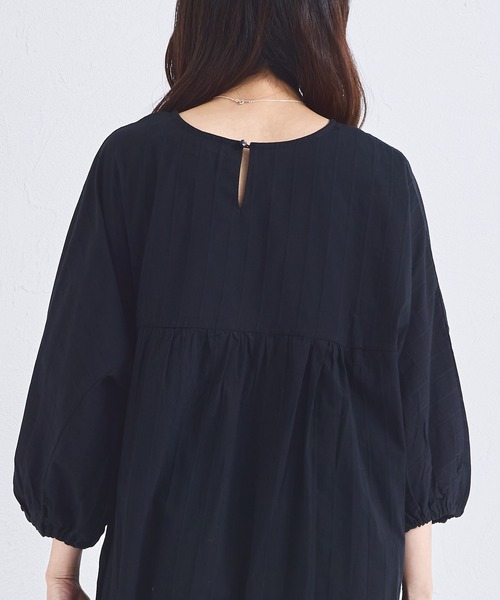 pairmanon（ペアマノン）の「【綿100%】【リンクコーデ】【ママサイズ】リラックス ワンピース（ワンピース・レディース・ブラウン/レッド/ブラック・FREE）」の5枚目の写真