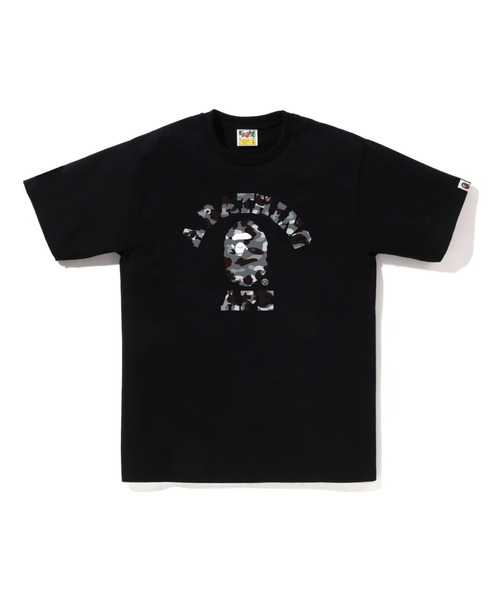 【A BATHING APE】 ア ベイシング エイプ 1ST CAMO COLLEGE TEE 1ST CAMO COLLEGE TEE（Tシャツ/カットソー）｜A BATHING APE