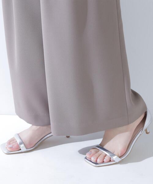 NATURAL BEAUTY BASIC(ナチュラルビューティーベーシック)の「◇バックサテンリラクシーパンツ(その他パンツ・レディース・ブラウン/ブラック/オレンジ・SMALL/P/S/MEDIUM)」の21枚目の写真