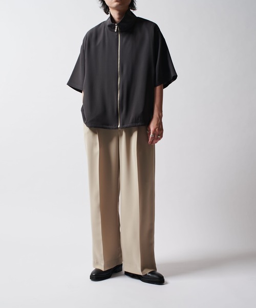 Lui's（ルイス）の「ワイドスラックス（スラックス・メンズ・ベージュ/ブラック/グレー・S/M）」の6枚目の写真