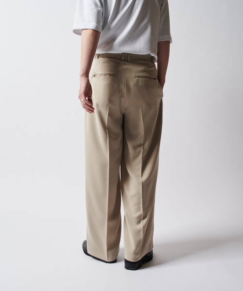 Lui's（ルイス）の「ワイドスラックス（スラックス・メンズ・ベージュ/ブラック/グレー・S/M）」の7枚目の写真