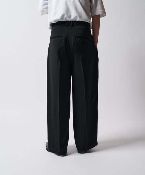 Lui's（ルイス）の「ワイドスラックス（スラックス・メンズ・ベージュ/ブラック/グレー・S/M）」の21枚目の写真