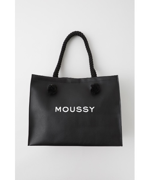 MOUSSY(マウジー)の「MOUSSY F/L SHOPPER バッグ(トートバッグ・レディース・ブラック・FREE)」の4枚目の写真