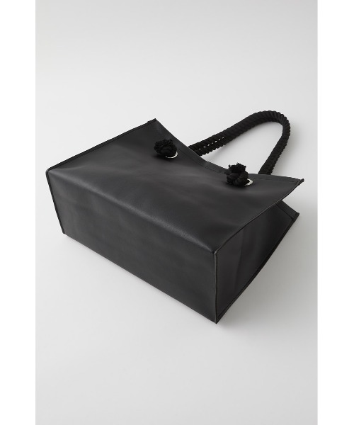 【新品】MOUSSY F／L SHOPPER バッグ♡マウジーレザートートバッグ MOUSSY（マウジー）の「MOUSSY F/L SHOPPER バッグ（トート