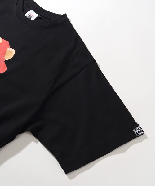 VISION STREET WEAR(ヴィジョンストリートウェア)の「【VISION STREET WEAR/ヴィジョンストリートウェア】オーバーサイズ テディベアグラフィック 半袖Tシャツ(Tシャツ/カットソー・メンズ・ダークグリーン/ホワイト/ブラック・LL/L/M)」の12枚目の写真