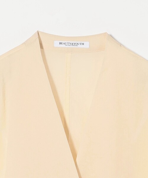 BEAUTY&YOUTH UNITED ARROWS（ビューティーアンドユースユナイテッドアローズ）の「シアー ノーカラー ジャケット（ノーカラージャケット・レディース・ネイビー/グレー/ナチュラル・S/M）」の21枚目の写真