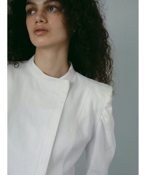 新品未使用　フロントアシメデザインブラウス　HER. 完売品 フロントアシメデザインブラウス | Blouse | HER. Online Store
