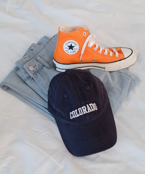 COLORADO刺繍 ネイビーキャップ セール】【Nu】COLORADO 刺繍ロゴキャップ（キャップ）｜Nu