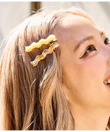 anap mimpi（アナップミンピ）の「2セット ナミナミ アソート デザイン ヘア ピン（ヘアピン）」