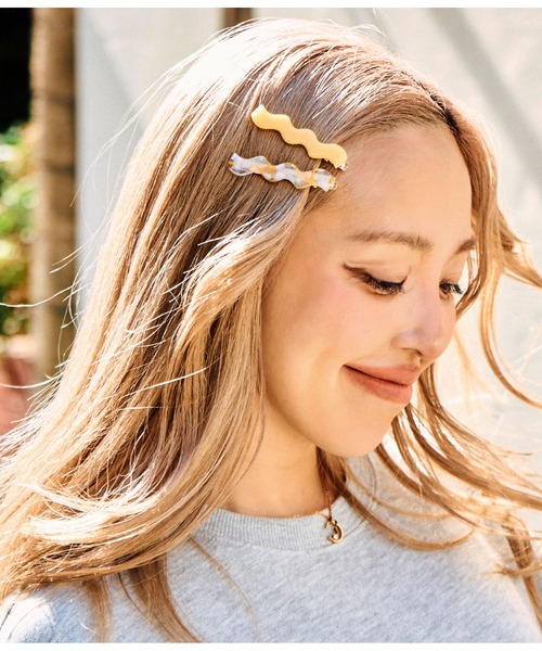 セール】2セット ナミナミ アソート デザイン ヘア ピン