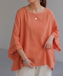 シャツ/ブラウス（オレンジ/橙色系・レース）ファッション通販 - ZOZOTOWN