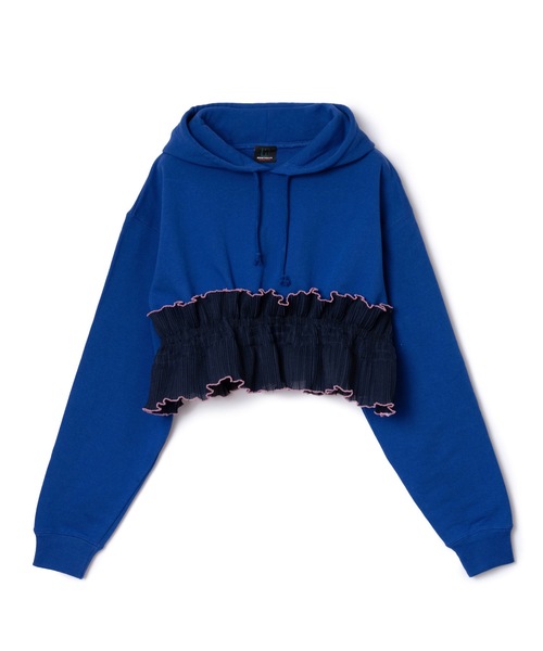 NON TOKYO（ノントーキョー）の「HEM FRILL PARKER（パーカー・レディース・ブラック/イエロー/ブルー/グリーン・FREE）」の10枚目の写真