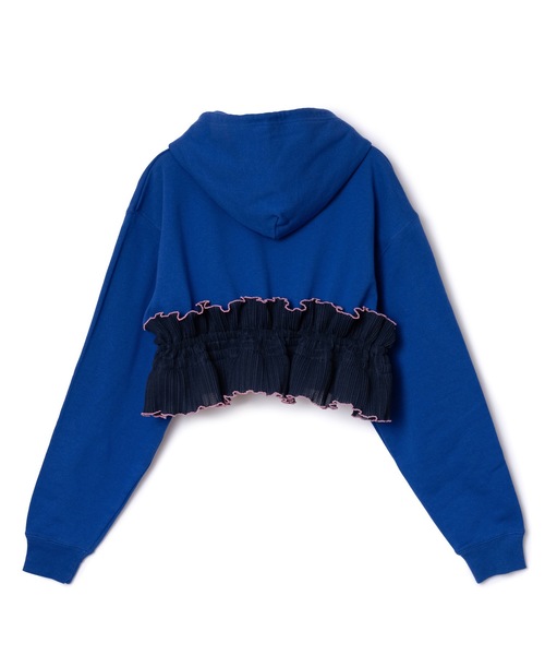 NON TOKYO（ノントーキョー）の「HEM FRILL PARKER（パーカー・レディース・ブラック/イエロー/ブルー/グリーン・FREE）」の11枚目の写真