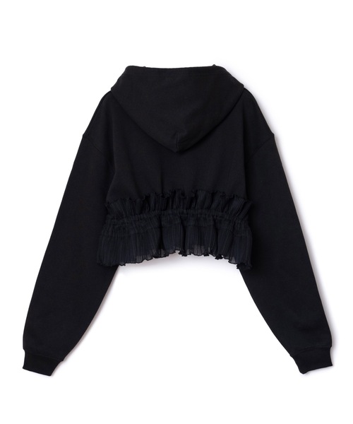 NON TOKYO（ノントーキョー）の「HEM FRILL PARKER（パーカー・レディース・ブラック/イエロー/ブルー/グリーン・FREE）」の13枚目の写真