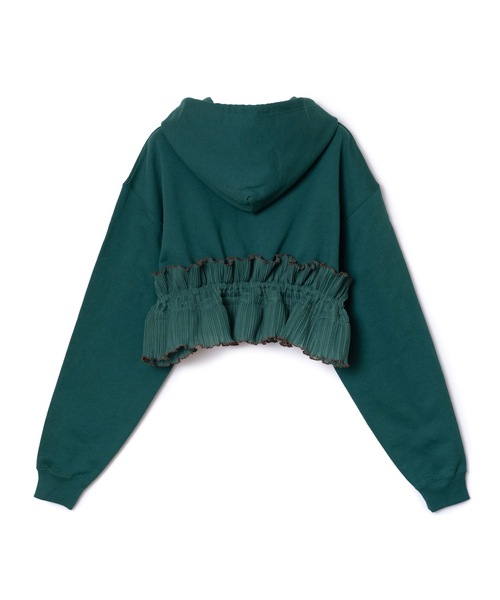 NON TOKYO（ノントーキョー）の「HEM FRILL PARKER（パーカー・レディース・ブラック/イエロー/ブルー/グリーン・FREE）」の15枚目の写真