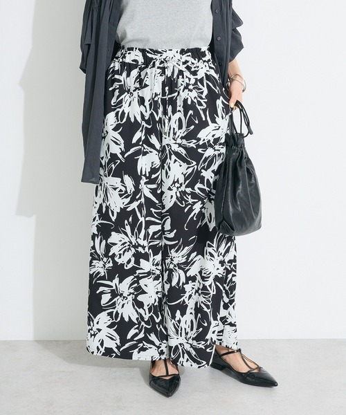 CRAFT STANDARD BOUTIQUE（クラフトスタンダードブティック）の「プリントイージーパンツ（その他パンツ・レディース・グリーン/ブラック/ホワイト・FREE）」の15枚目の写真