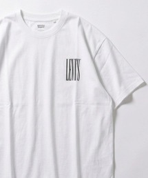 2026SS Levi's/リーバイス VINTAGE FIT GRAPHIC TEE オーバーサイズ サークルロゴ ツーホース フロント バックプリント 半袖Tシャツ レディース メンズ