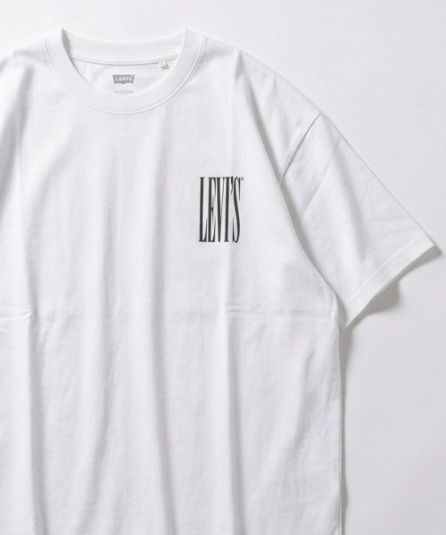 Levi's(リーバイス)の「2026SS Levi's/リーバイス VINTAGE FIT GRAPHIC TEE オーバーサイズ サークルロゴ ツーホース フロント バックプリント 半袖Tシャツ レディース メンズ(Tシャツ/カットソー・メンズ・ホワイト/ブラック/ブラック系その他/ホワイト系その他・M/L/XL)」の1枚目の写真