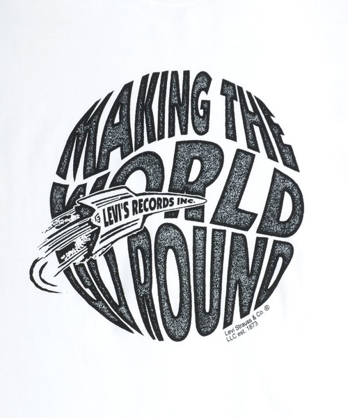 Levi's（リーバイス）の「2026SS Levi's/リーバイス VINTAGE FIT GRAPHIC TEE オーバーサイズ サークルロゴ ツーホース フロント バックプリント 半袖Tシャツ レディース メンズ（Tシャツ/カットソー・メンズ・ホワイト/ブラック・M/L/XL）」の11枚目の写真